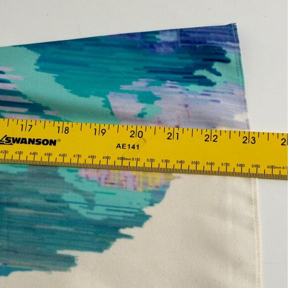 Elie Tahari Silk Watercolor Top XS - Picture 6 of 8